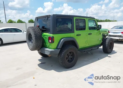 2018 Jeep Wrangler Unlimited Sport 4X4 z USA, uszkodzony, nr VIN 1C4HJXDN6JW264000